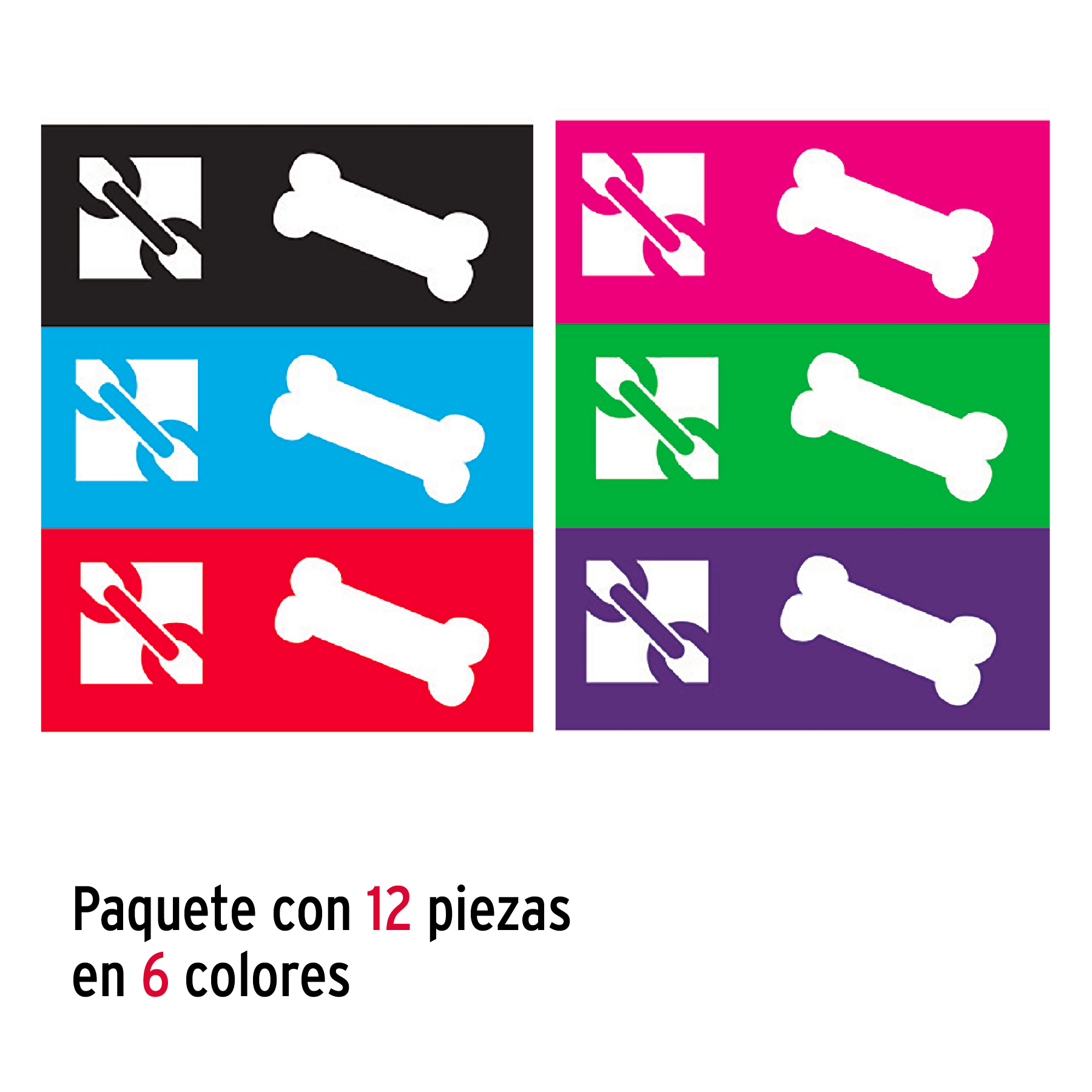 Correa con pechera para perro, 1 cm ancho, FIERO - Imagen 3