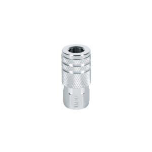 Cople rápido de acero, hembra, cuerda 1/4' NPT, PRETUL