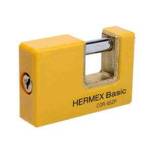 Alternative view of Candado antipalanca 65 mm cuerpo metálico, HERMEX BASIC