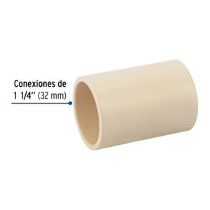 Cople de CPVC de 1-1/4', FOSET - Imagen 3