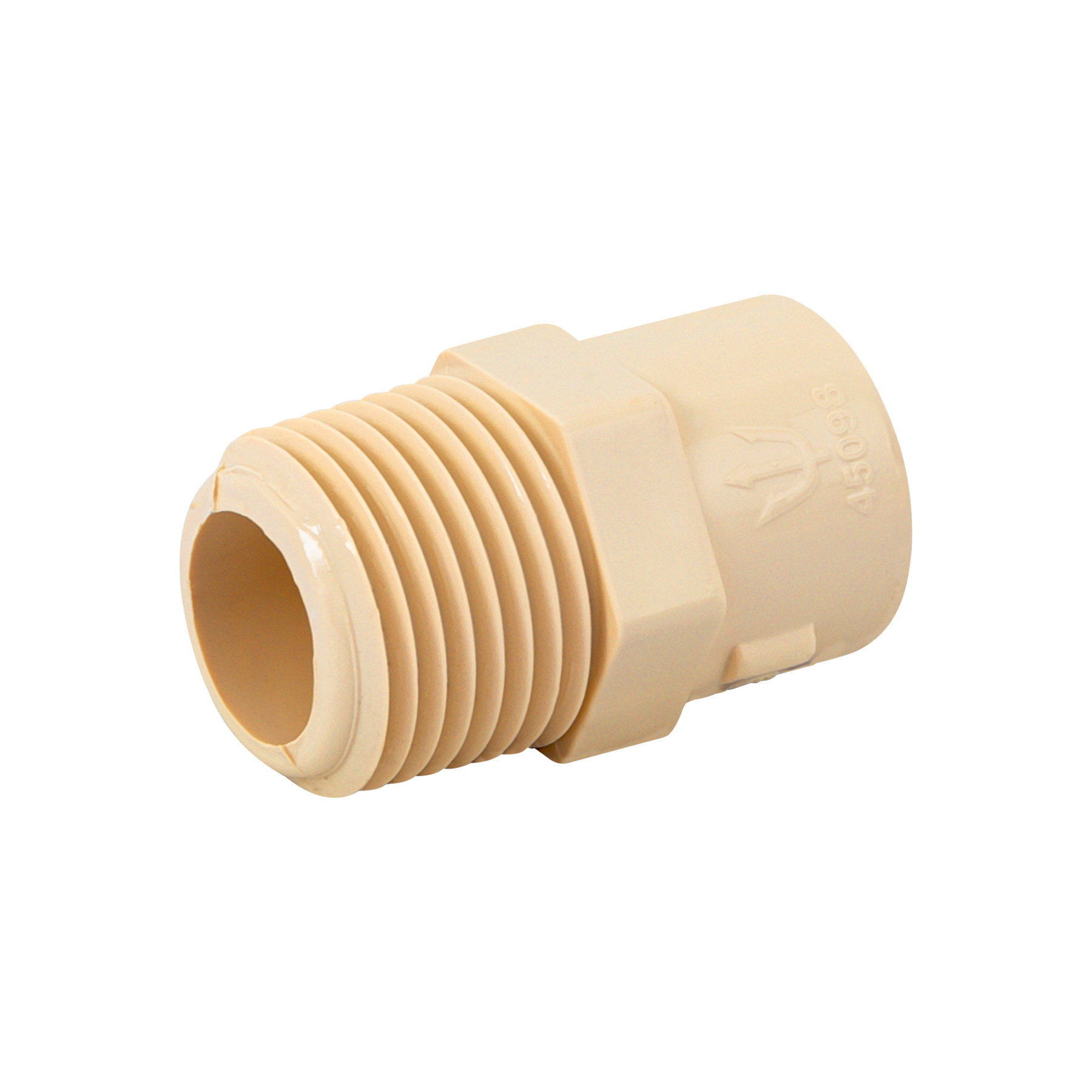 Conector macho de CPVC 1/2', FOSET - Imagen 2