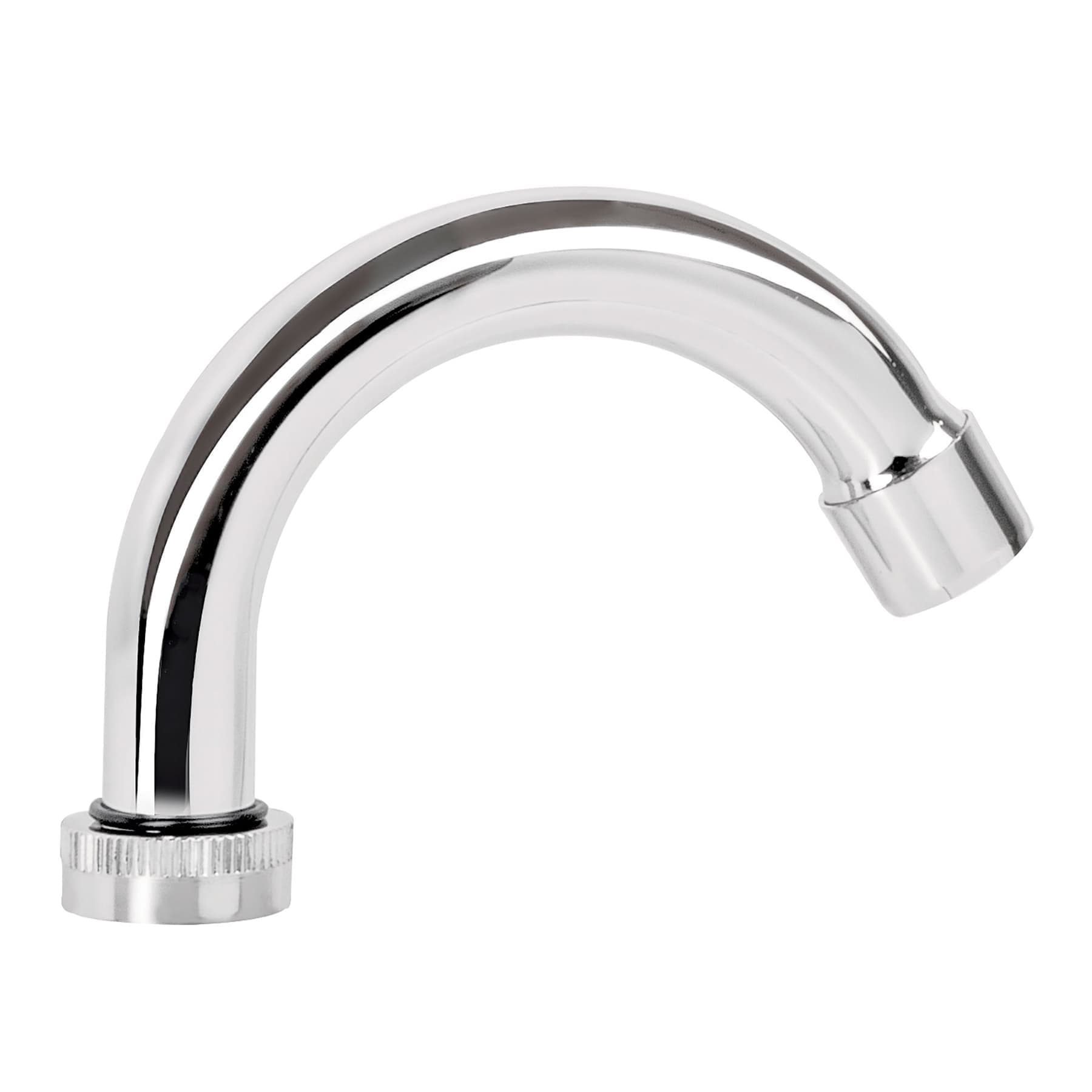 Cuello curvo para mezcladora de lavabo, cromo, BASIC - Imagen 2