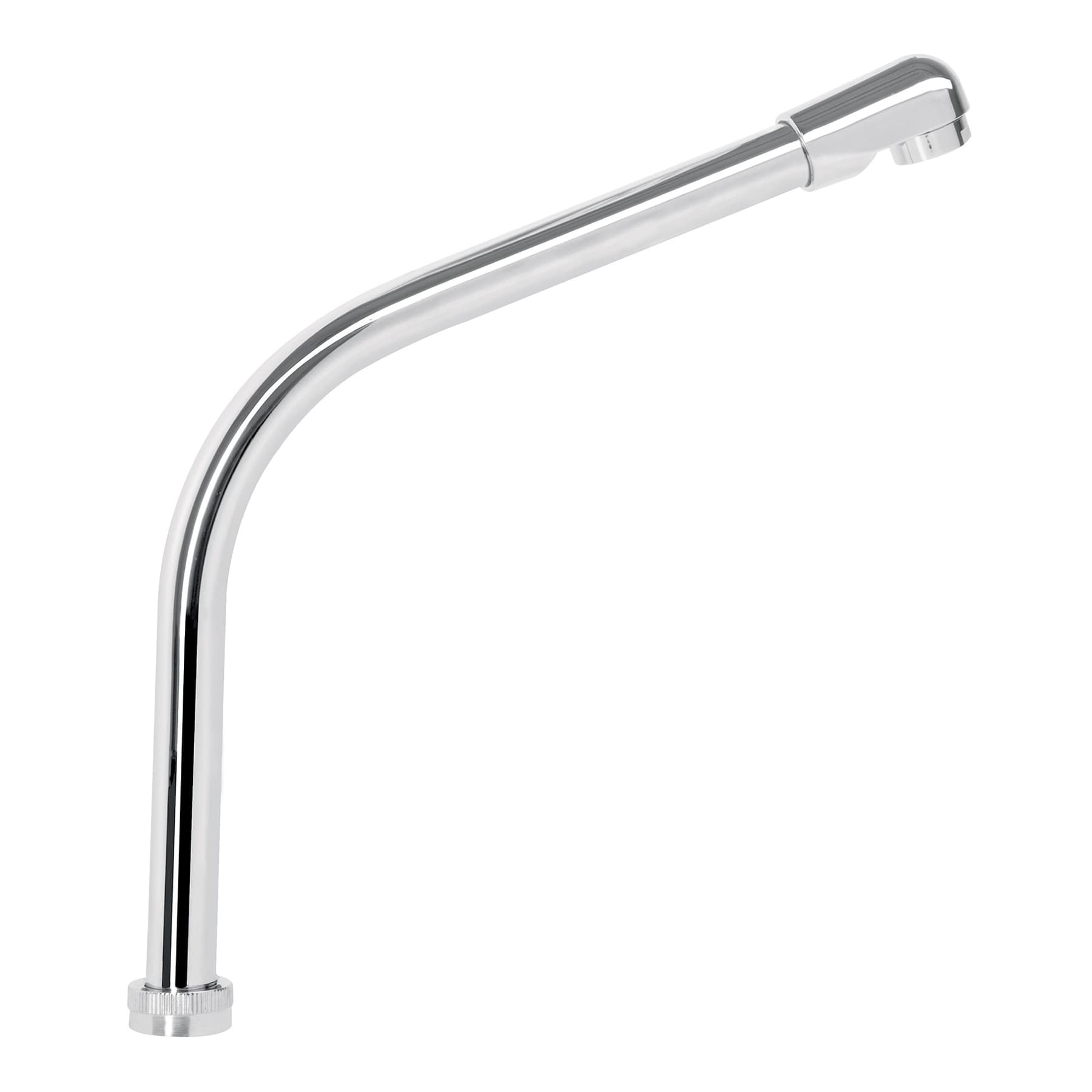 Cuello tipo cobra para mezcladora de fregadero, cromo, BASIC - Imagen 2