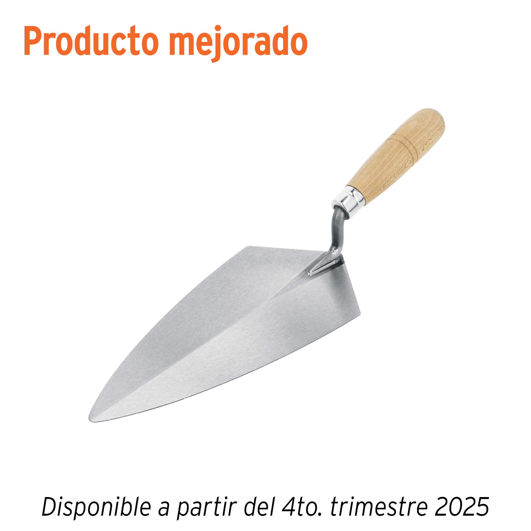 Cuchara para albañil 11' tipo Filadelfia, PRETUL - Imagen 2