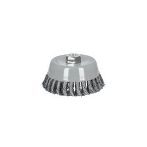 Alternative view of Carda copa 5' alambre trenzado grueso, Multi-rosca, TRUPER