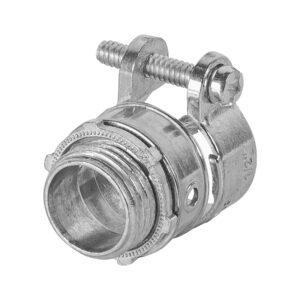 Conector recto 1/2' para tubo flexible metálico, VOLTECK - Imagen 2