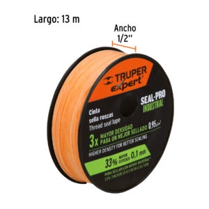 Cinta sella roscas 1/2' x 13m, Seal Pro Industrial, EXPERT - Imagen 3