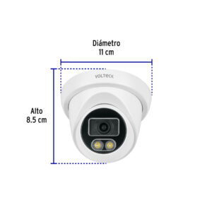Cámara Tipo Domo 2MP, Lente 3.6mm, VOLTECK - Imagen 4
