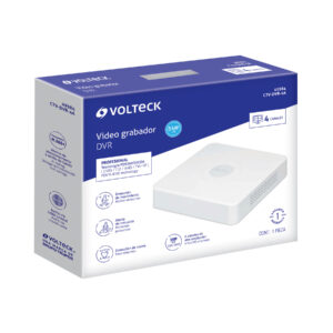 Video grabador DVR de 4 canales, 5MP, VOLTECK - Imagen 5