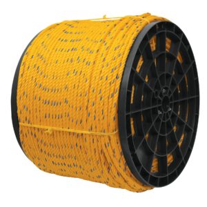Kilo de cuerda amarilla de polipropileno 8mm, carrete 20kg - Imagen 2