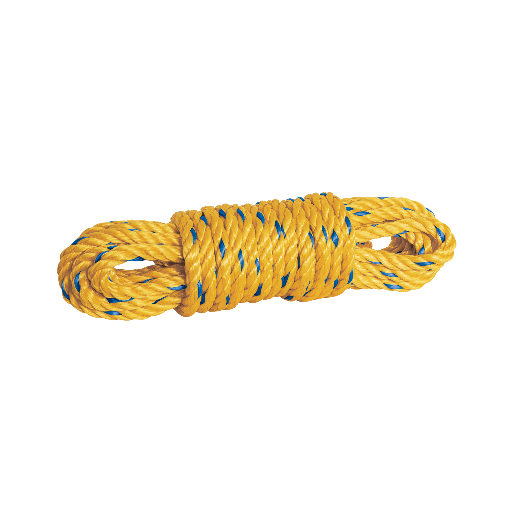 Madeja de cuerda amarilla de polipropileno 10mm, 8m, FIERO - Imagen 2