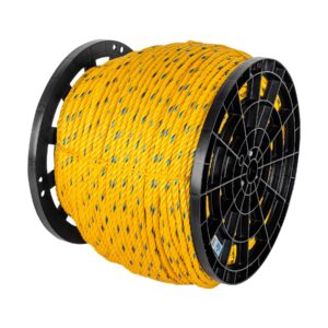 Alternative view of Kilo de cuerda amarilla de polipropileno 11mm, carrete 20kg