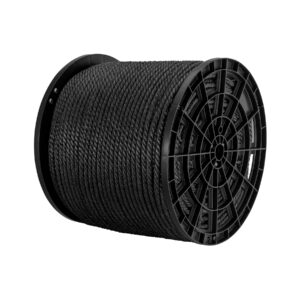 Kilo de cuerda negra de polipropileno 13 mm, carrete 30kg - Imagen 2
