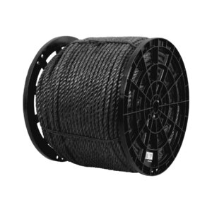 Alternative view of Kilo de cuerda negra de polipropileno 16 mm, carrete 30kg