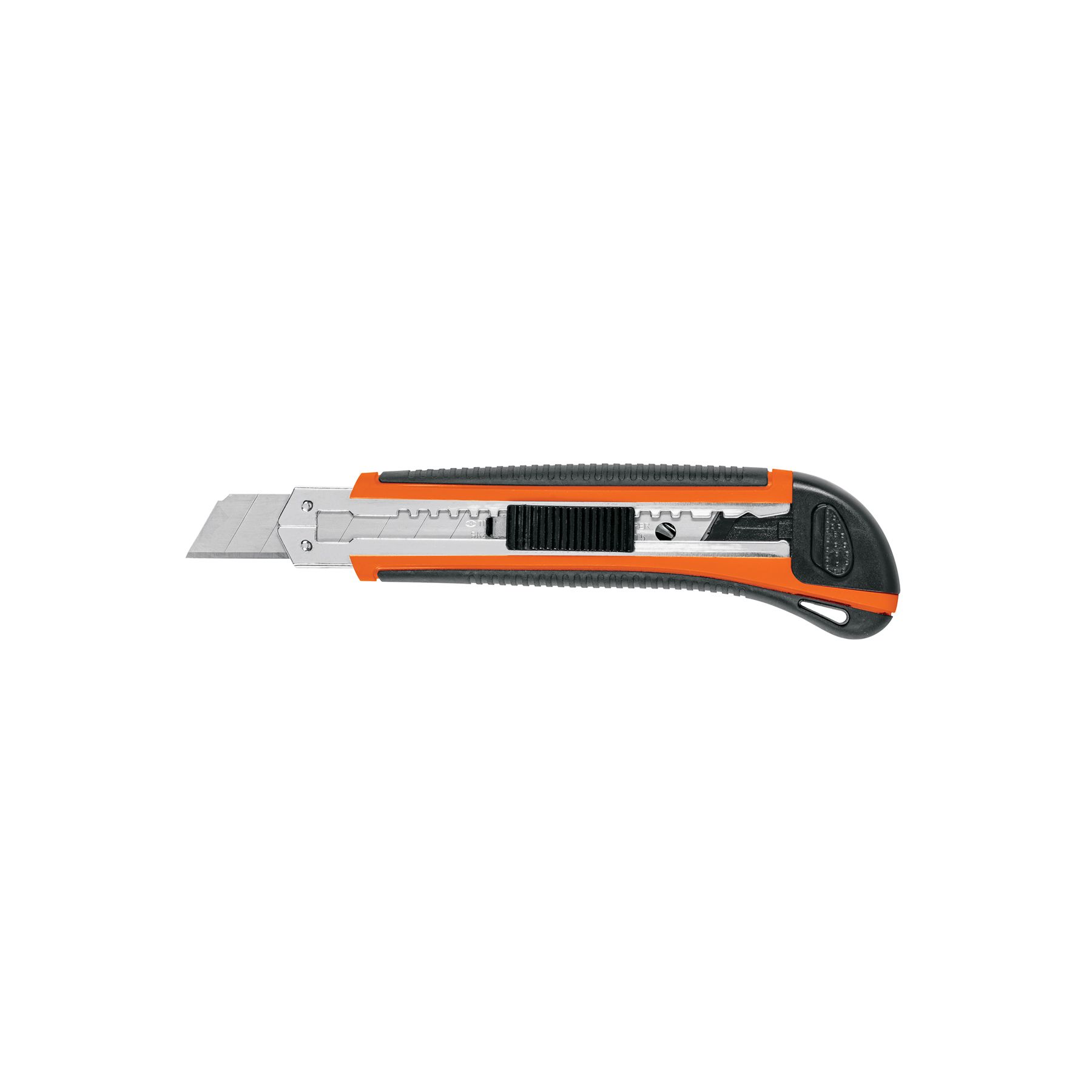 Cutter 18 mm profesional con alma metálica y grip, TRUPER - Imagen 2