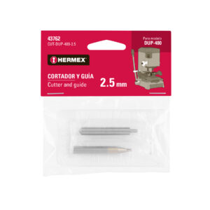 Cortador y guía para DUP-400, 2.5 mm, HERMEX - Imagen 4