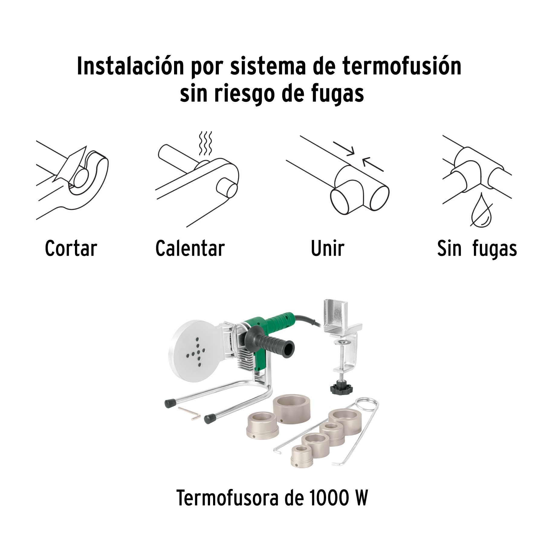 Tubo de 63mm (2') PPR hidráulico, 4m, 5.4kg, FOSET - Imagen 5