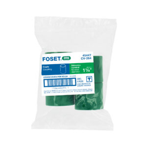 Cople de PPR, 1-1/4' (40mm), FOSET - Imagen 4