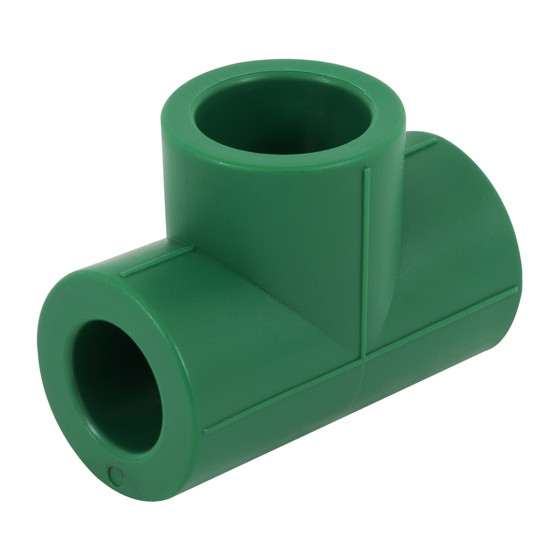 Tee reducida de PPR 3/4' x 1/2' x 3/4', FOSET - Imagen 2