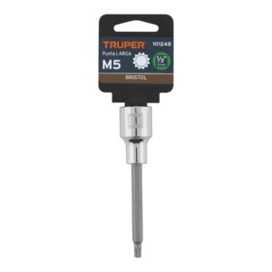 Dado punta larga bristol M5, cuadro 1/2', TRUPER - Imagen 5