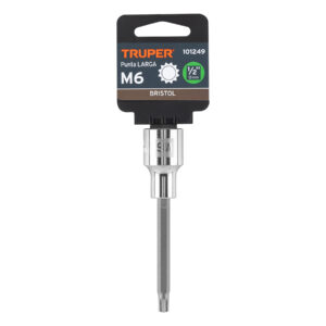 Dado punta larga bristol M6, cuadro 1/2', TRUPER - Imagen 5