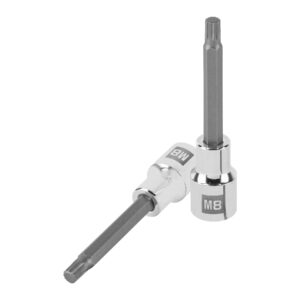 Dado punta larga bristol M8, cuadro 1/2', TRUPER - Imagen 2
