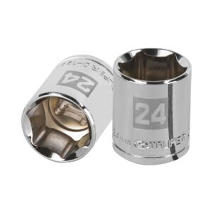 Alternative view of Dado de 24 mm, 6 puntas, cuadro 1/2', TRUPER