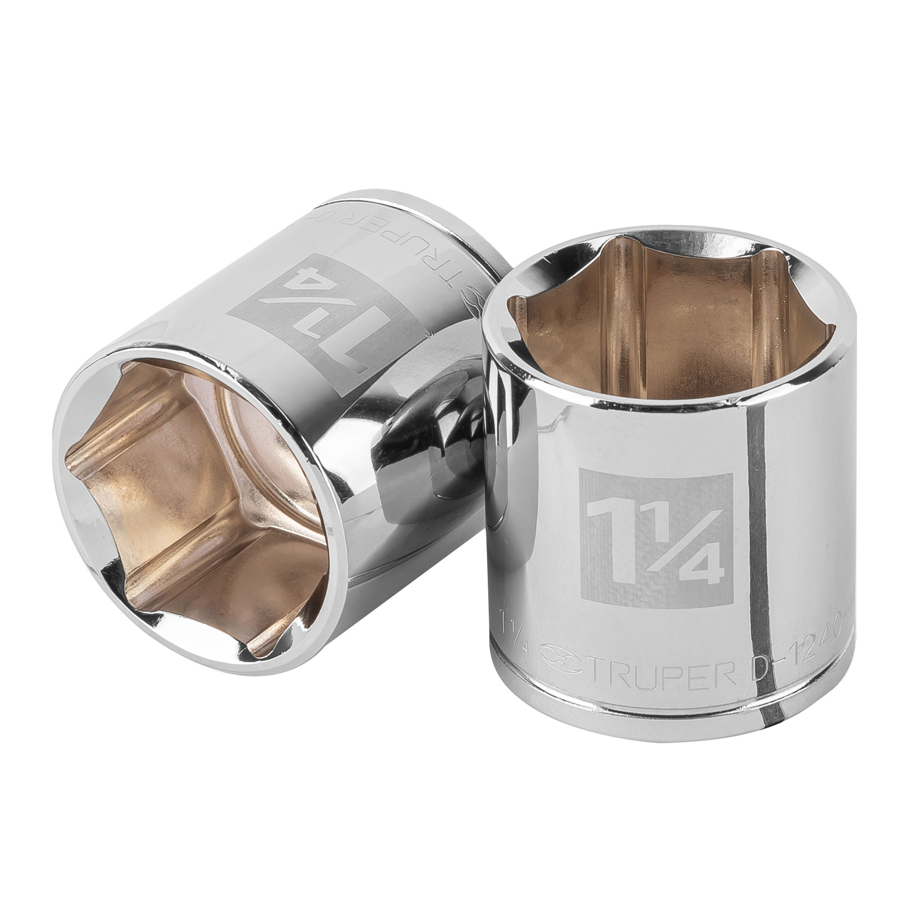 Dado de 1-1/4', 6 puntas, cuadro 1/2', TRUPER - Imagen 2