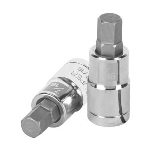 Alternative view of Dado punta hexagonal de 7/16', cuadro 1/2', TRUPER