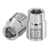 Dado de 19 mm, 6 puntas, cuadro 3/4', TRUPER