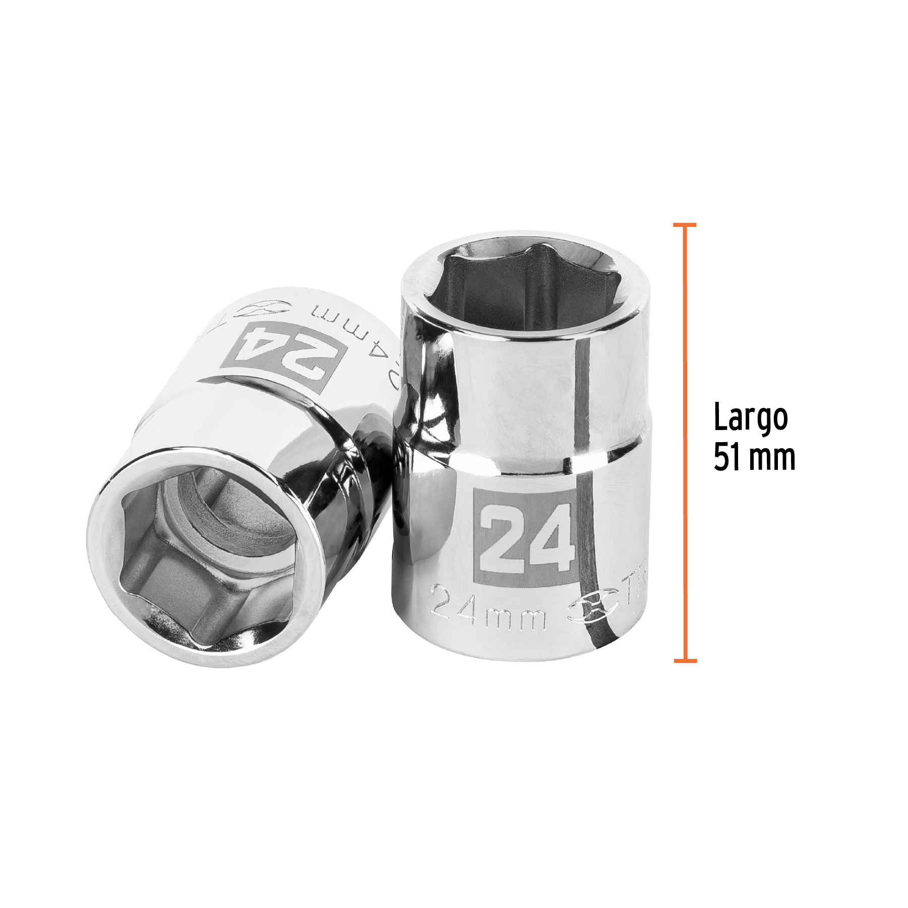Dado de 24 mm, 6 puntas, cuadro 3/4', TRUPER - Imagen 4