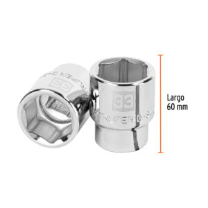 Dado de 33 mm, 6 puntas, cuadro 3/4', TRUPER - Imagen 4