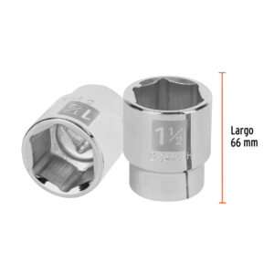 Dado de 1-1/2', 6 puntas, cuadro 3/4', TRUPER - Imagen 4