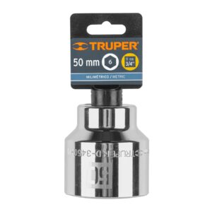 Dado de 50 mm, 6 puntas, cuadro 3/4', TRUPER - Imagen 5