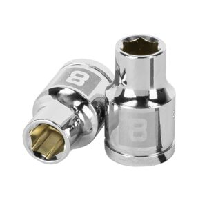 Alternative view of Dado de 8 mm, 6 puntas, cuadro 3/8', TRUPER