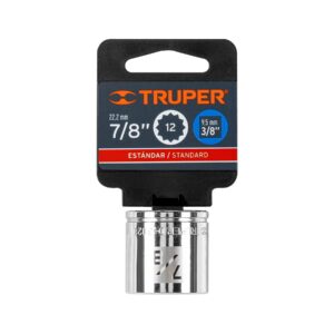 Dado de 7/8', 12 puntas, cuadro 3/8', TRUPER - Imagen 5