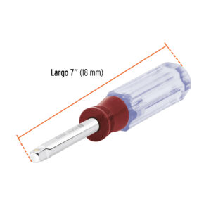 Desarmador de 7' para dados cuadro 1/4', TRUPER - Imagen 4