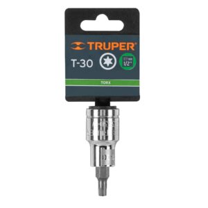 Dado punta torx T-30, cuadro 1/2', TRUPER - Imagen 5