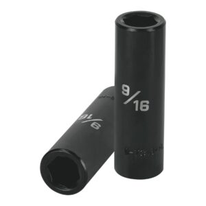 Alternative view of Dado largo impacto de 9/16', 6 puntas, cuadro 1/2', TRUPER