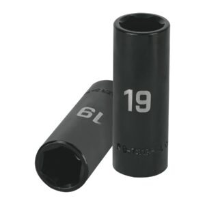 Alternative view of Dado largo cuadro 1/2' de impacto 6 puntas de 19 mm, TRUPER