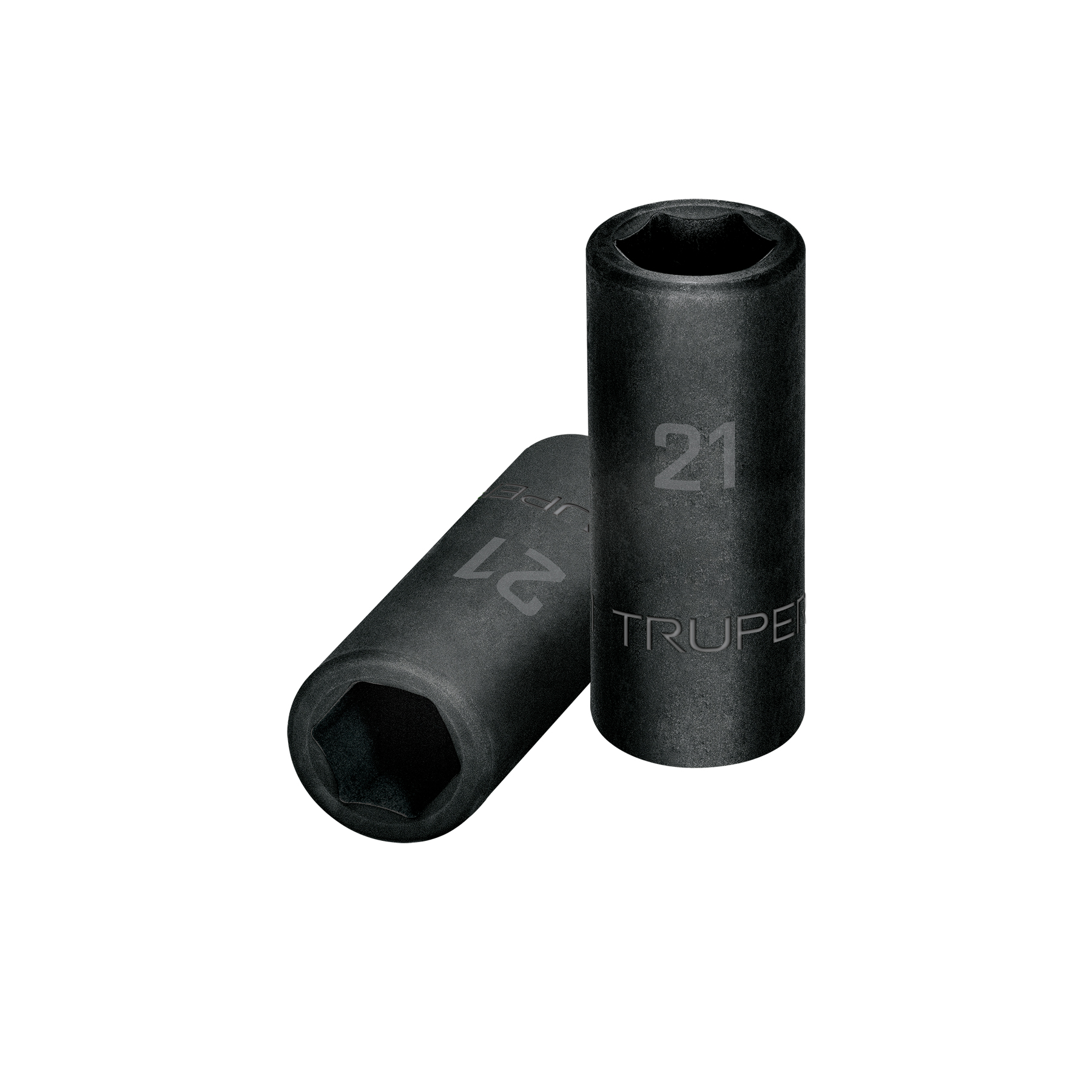 Dado largo cuadro 1/2' de impacto 6 puntas de 21 mm, TRUPER - Imagen 2