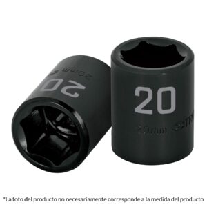 Alternative view of Dado cuadro 1/2' de impacto 6 puntas de 10 mm, TRUPER