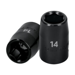 Dado cuadro 1/2' de impacto 6 puntas de 14 mm, TRUPER