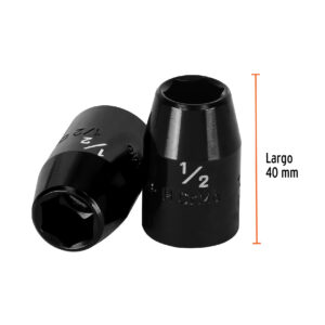 Dado de impacto de 1/2', 6 puntas, cuadro 1/2', TRUPER - Imagen 4