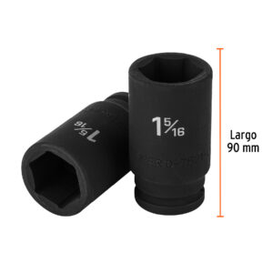 Dado largo de impacto de 1-5/16', 6 puntas, cuadro 3/4' - Imagen 4