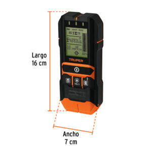 Detector de materiales detrás de muros, profundidad máx 12cm - Imagen 4