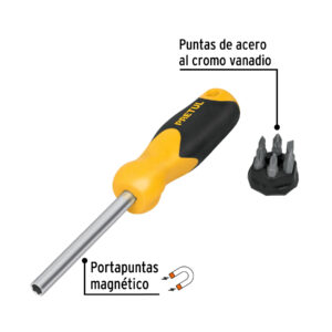 Desarmador con 6 puntas, PRETUL - Imagen 3
