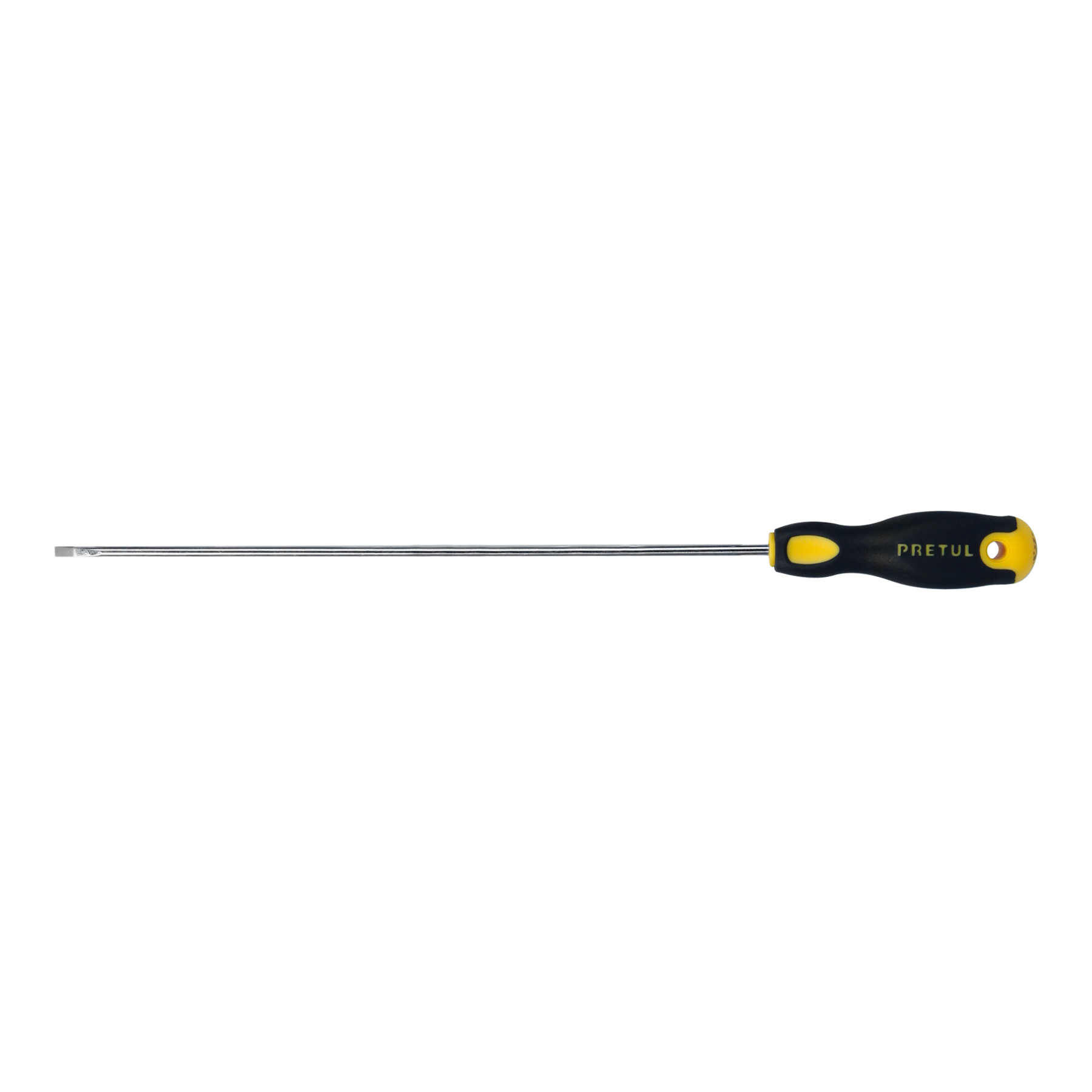 Desarmador cabinet 1/8 x 8' mango Comfort Grip, PRETUL - Imagen 2