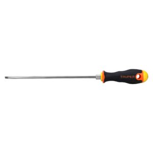 Desarmador cabinet 3/16' x 8' mango Comfort Grip, TRUPER