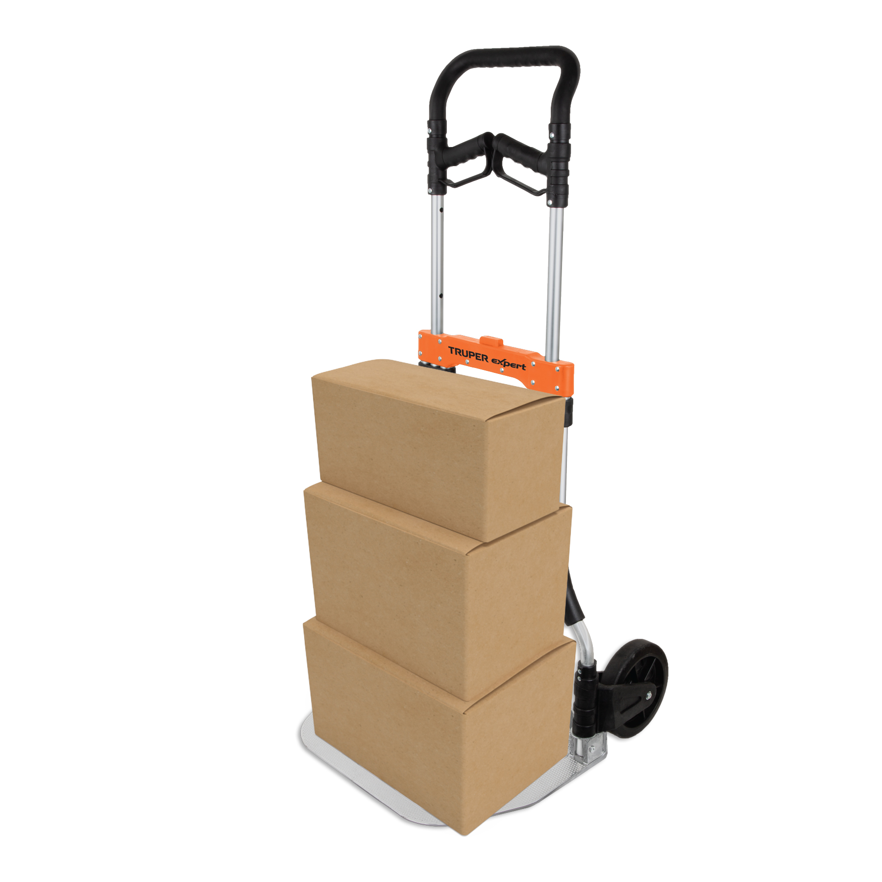 Diablo de carga, plegable de aluminio, 200 kg, TRUPER EXPERT - Imagen 6